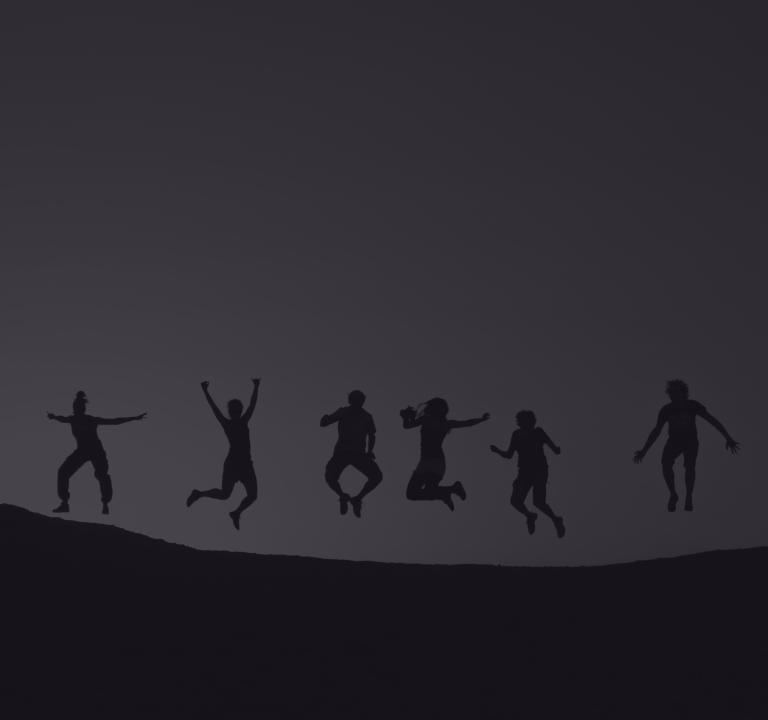 jumping people